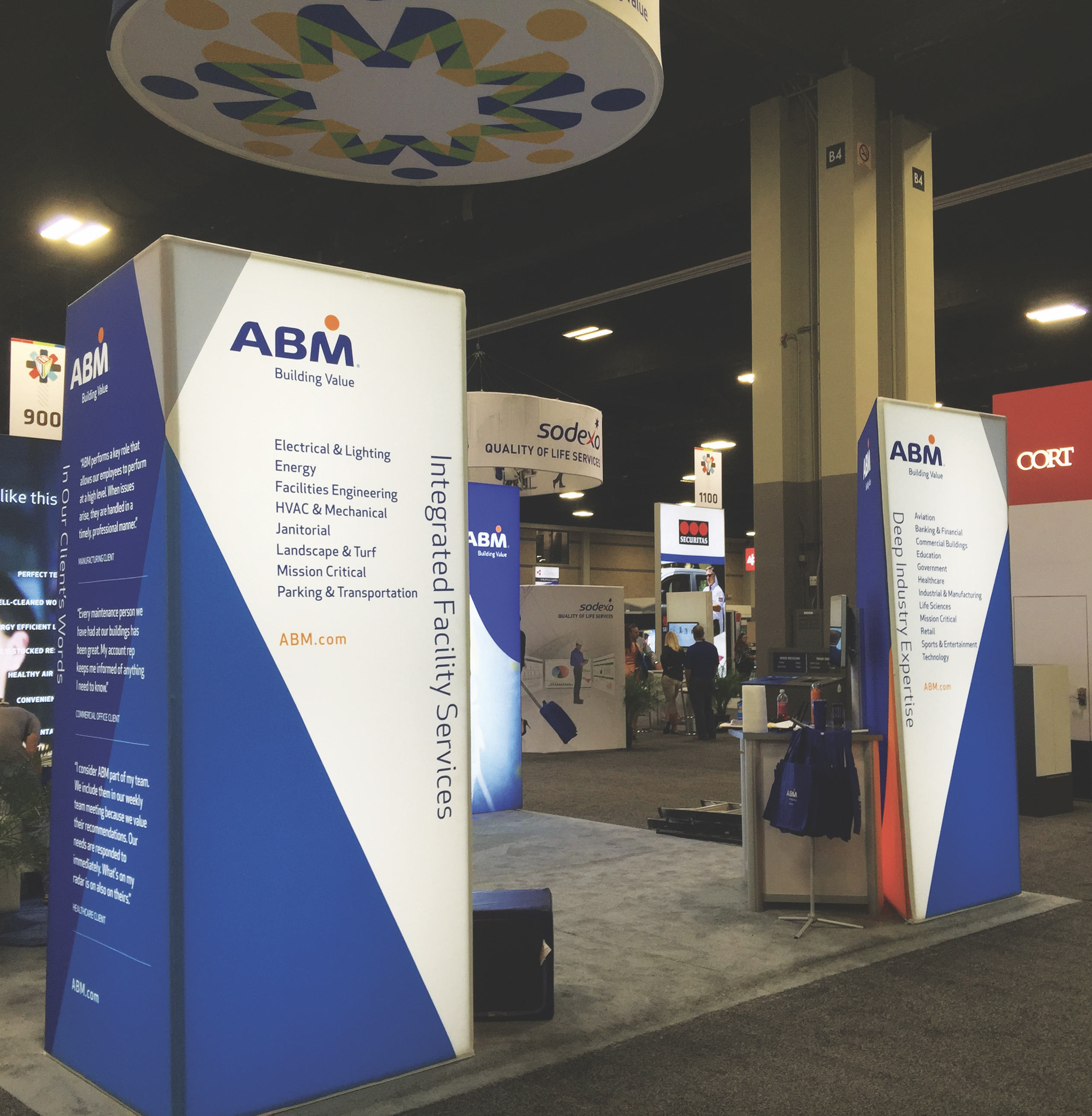 ABM booth by FIVE