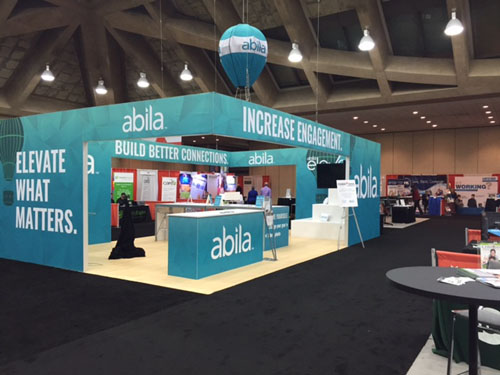 Abila booth by FIVE